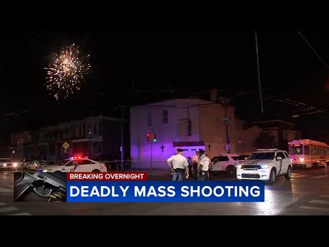 LIVE: Mayor Cherelle Parker speaks after mass shooting leaves 1 dead, 8 others injured on July 4th