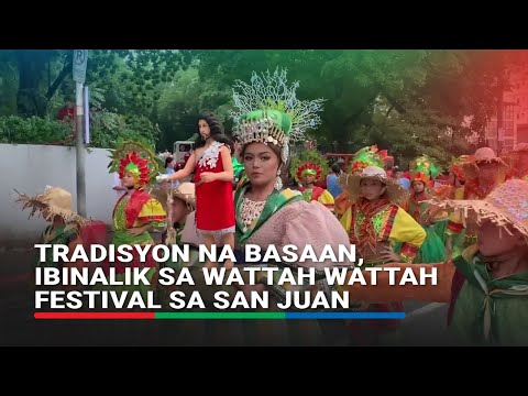 Tradisyon na basaan, ibinalik sa Wattah Wattah festival sa San Juan | ABS-CBN News