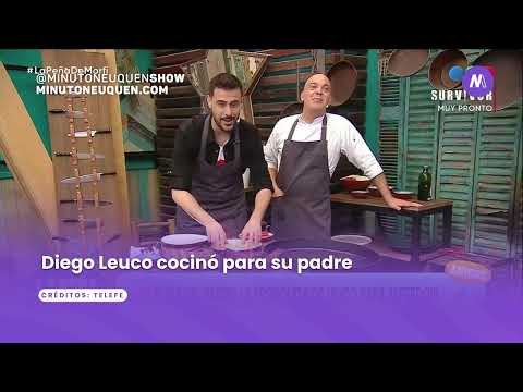 Sorpresa en Telefe: Diego Leuco cocinó para su padre - Minuto Neuquén Show