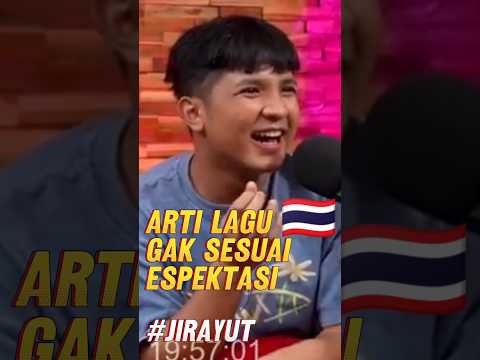 ternyata lagu thailand artinya takk sesuai ekspektasi ‼️#jirayut #deddycorbuzier #podcast