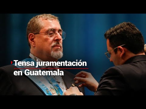 ¡JURAMENTACIÓN CAÓTICA! | Bernardo Arévalo juramentó como presidente de Guatemala