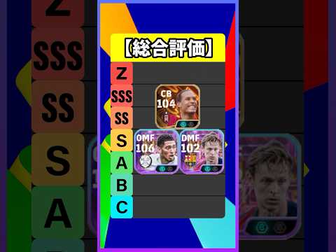新ガチャ3人が全員強すぎたｗｗｗ #efootball #イーフト #イーフットボール #ウイイレ