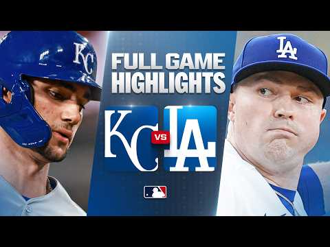 캔자스시티 로열스 vs LA 다저스: 공식 풀 경기 하이라이트 (8월 10) | 2026 MLB 시즌