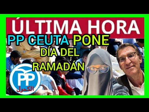 PP CEUTA PONE FESTIVO EL RAMADÁN EN EL CALENDARIO (QUITANDO OTRO)