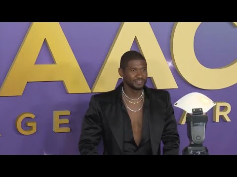 Usher, Idris Elba and Kerry Washington attend the 2024 NAACP Image Awards