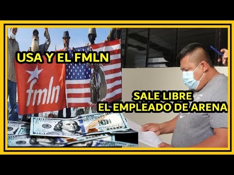 Otra vez FMLN confirma financiamiento de marchas | Empleado arenero sale libre