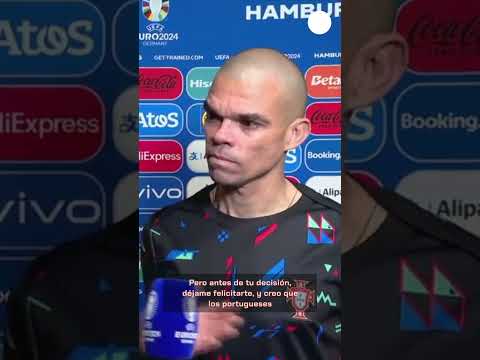 Pepe rompe a llorar en directo cuando un periodista le felicita por su carrera #shorts