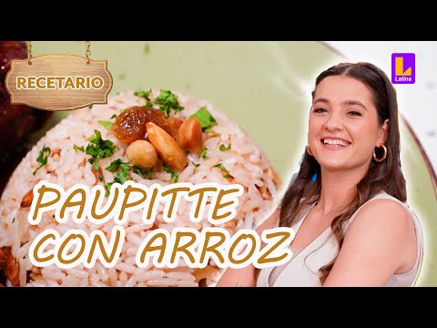 Aprende a preparar paupitte con arroz  | EGCF: El Recetario ?