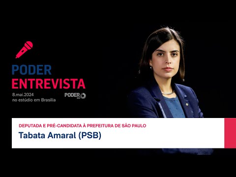 Ao vivo: Poder360 entrevista a deputada Tabata Amaral