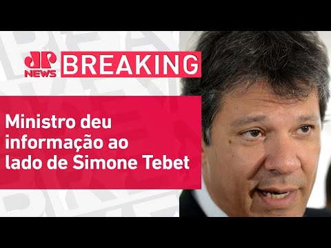 Haddad pede intensificação na revisão de gastos para atingir meta fiscal | BREAKING NEWS