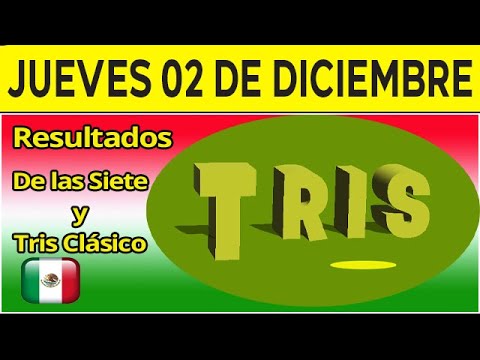 Sorteo Tris de las Siete y Tris Clásico del Jueves 2 de Diciembre del 2021. ?