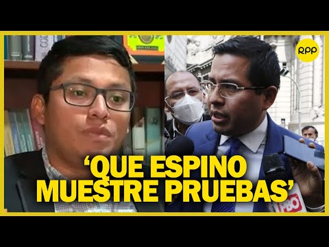 Benji Espinoza sobre Hugo Espino: Yo lo que espero es que exhiba pruebas