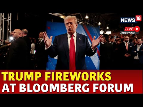 Trump Live | Trump Storm At Bloomberg Live | Trump Speech | US Elections 2024 | US News Live | N18G