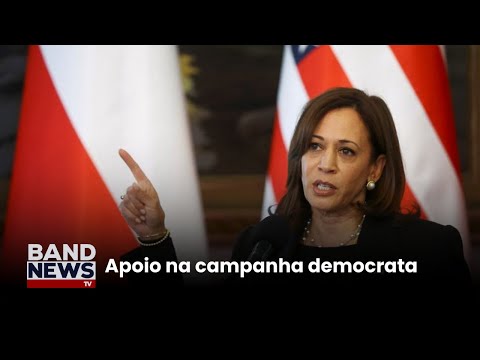 Barack e Michelle Obama confirmam apoio a Kamala Harris | BandNews TV