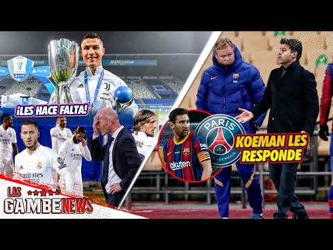 ¡CR7 CAMPEÓN y haciendo historia MIENTRAS al Madrid LO HUMILLAN! | Koeman CONTESTA A PSG sobre Leo