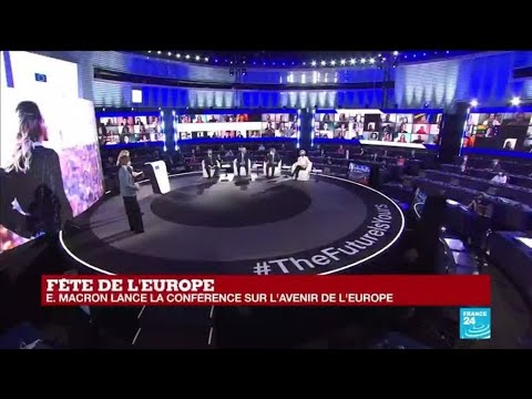 Conférence sur l'avenir de l'Europe : Macron défend un modèle Européen face à la pandémie