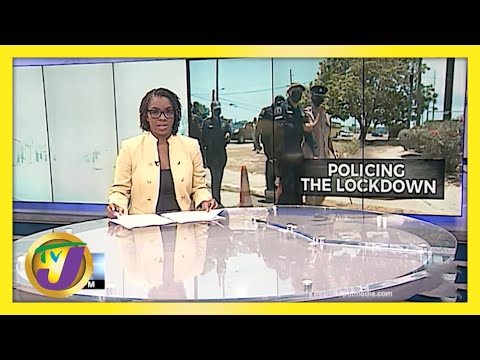 Jamaica's Police Commissioner Tours St. Catherine During Lockdown | TVJ News - April 2 2021