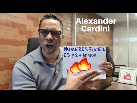 Predicciones de números fuertes para hoy con Alexander Cardini