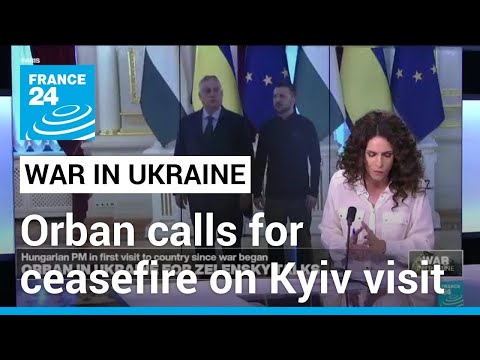 Europe's 'odd man out' Orban calls for Ukraine ceasefire to speed up peace talks • FRANCE 24