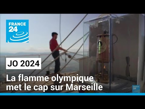 JO 2024 : Le Belem met le cap sur Marseille avec la flamme olympique • FRANCE 24