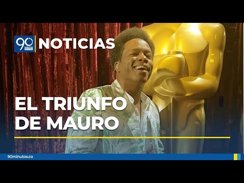 Mauro Castillo dijo 'presente' en los premios Óscar