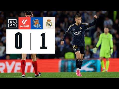 Real Sociedad vs Real Madrid (0-1) | Resumen y goles | Highlights LALIGA EA SPORTS