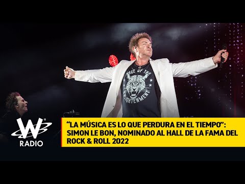 “La música es lo que perdura en el tiempo”: Simon Le Bon