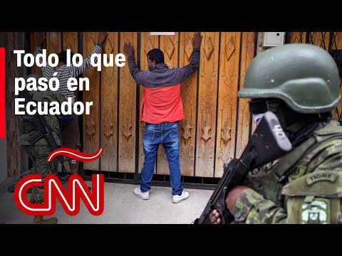Resumen de la semana en Ecuador: fuga, asalto a TC televisión y Noboa ordena el estado de excepción