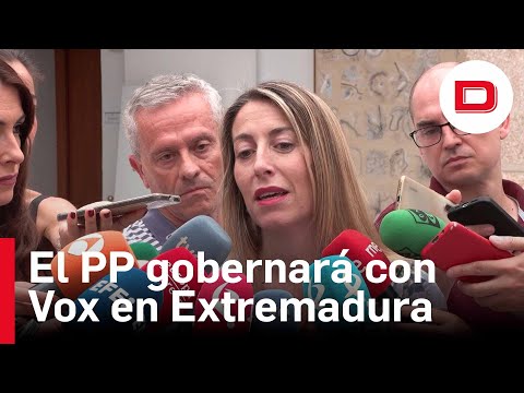 María Guardiola cede y cierra un acuerdo con Vox para gobernar Extremadura