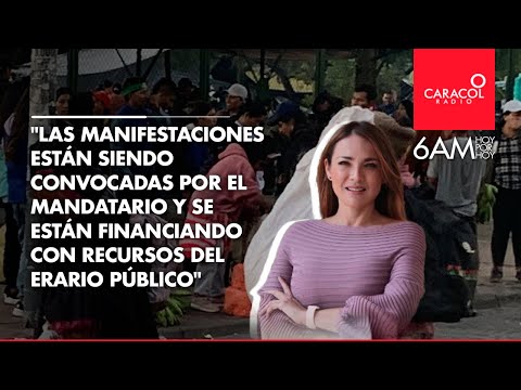 Gobierno Petro lidera y financia movilizaciones del 27 de septiembre: Carolina Arbeláez