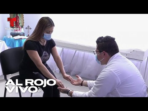 Médiums hacen curaciones en nombre del médico José Gregorio Hernández | Al Rojo Vivo | Telemundo