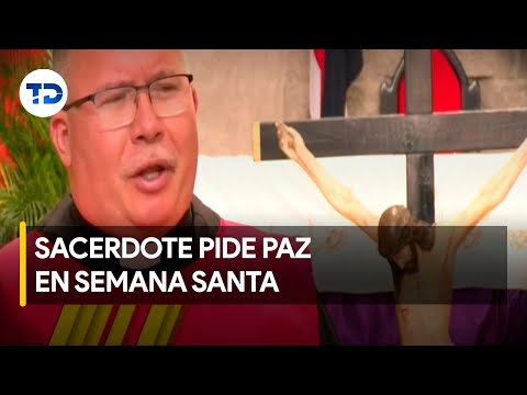 Padre Sergio ruega por la paz esta Semana Santa