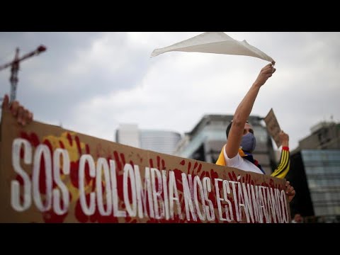 Crise sociale en Colombie : les barrages routiers et le bras de fer se poursuivent