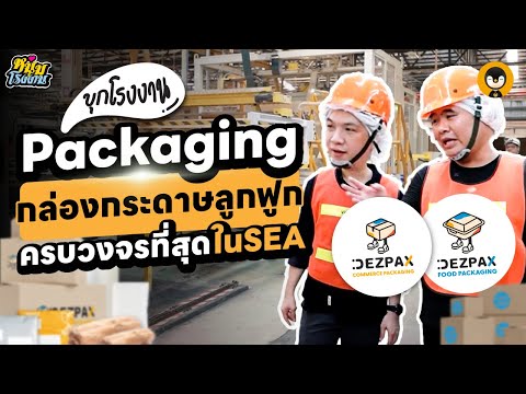 บุกโรงงานPackagingกระดาษลูกฟ