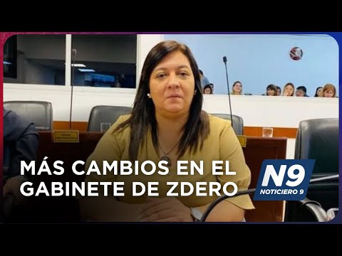 MÁS CAMBIOS EN EL GABINETE DE ZDERO - NOTICIERO 9