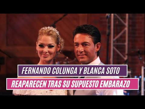 Fernando Colunga y Blanca Soto reaparecen tras su supuesto embarazo