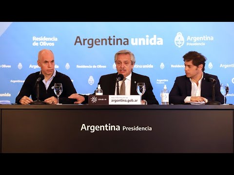Alberto Fernández anuncia la extensión de la cuarentena hasta junio - en directo