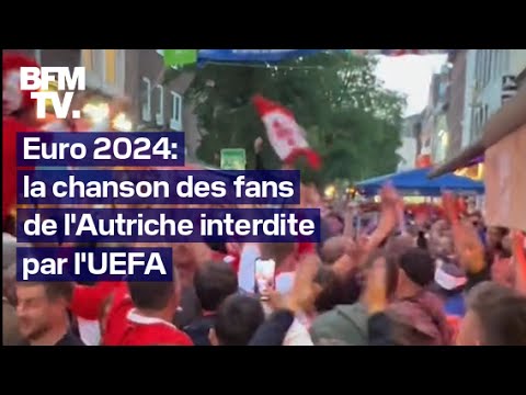 Détournée par l'extrême droite allemande, la musique des fans de l'Autriche interdite par l'UEFA