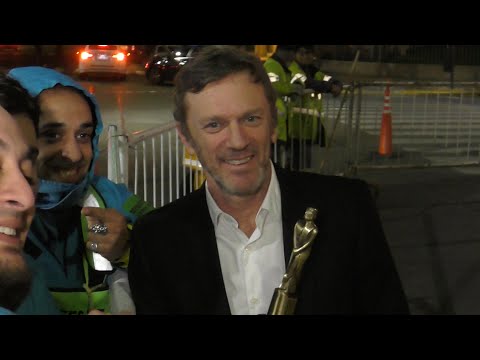 Un capo! Federico D'Elía a la salida de los Premios Martín Fierro. #MartinFierro #actor #Fede