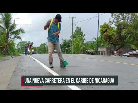 Una nueva carretera lleva desarrollo y buen vivir a los pueblos del Caribe de Nicaragua