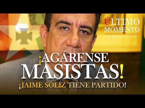 #ÚltimoMomento | ¡AGÁRRENSE MASISTAS! -SOLÍZ ES CANDIDATO PDC- | 20.07.24 | #CabildeoDigital