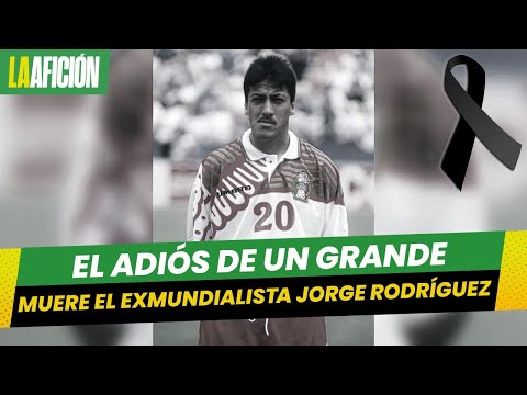 Muere Jorge Rodríguez, exmundialista con la selección mexicana en 1994