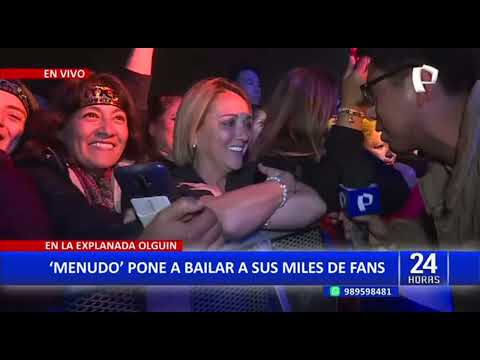 Surco: Menudo pone a bailar a miles de sus fans