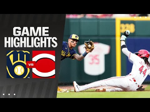 Brewers vs. Reds Game Highlights (4/8/24) | MLB Highlights