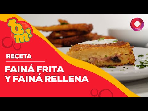 RECETA de FAINÁ FRITA y FAINÁ RELLENA | #QuéMañana