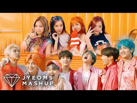 BTS & BLACKPINK - BOY WITH LUV X AS IF IT'S YOUR LAST (MASHUP) [feat. HALSEY]