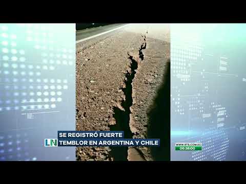 Argentina fue sacudida la noche de ayer por un fuerte temblor
