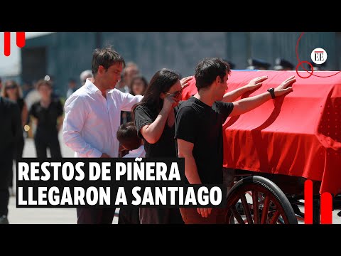 El cuerpo de Sebastián Piñera llegó a Santiago de Chile para un funeral de tres días | El Espectador