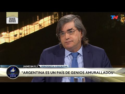 Argentina es un país de genios amurallados Jaime Bayly, periodista y escritor