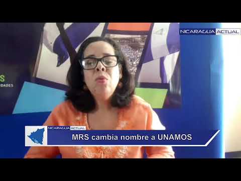 ?? Entrevista / Suyen Barahona, Presidenta de UNAMOS, sobre el cambio de nombre y emblema del MRS